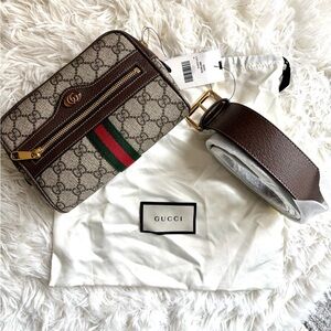 AUTHENTIC - GUCCI Ophidia Belt Bag